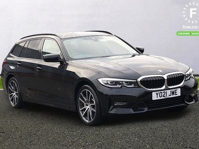 Black Used 2021 BMW 330e Sport Line Estate | £19,699 (Fair price)
