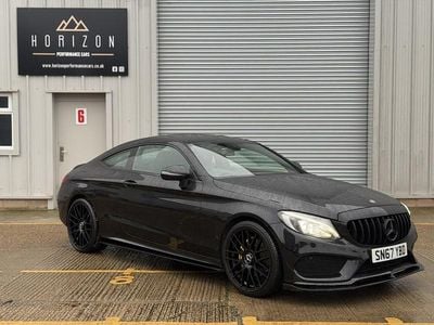 Used Mercedes C200 AMG line 184 HP (135 kW) 2017 Black Coupe