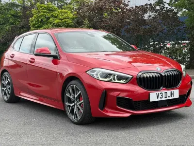 Used BMW 128 Shadowline 261 HP (191 kW) 2022 Red Hatchback
