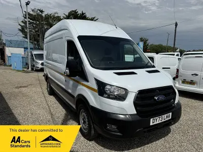 Used Ford Transit 130 HP (95 kW) 2023 White Van