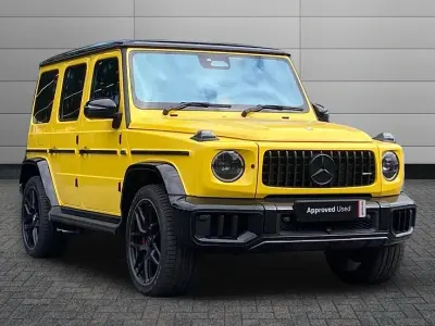 Used Mercedes G63 AMG Edition 597 HP (439 kW) 2025 Sun yellow SUV