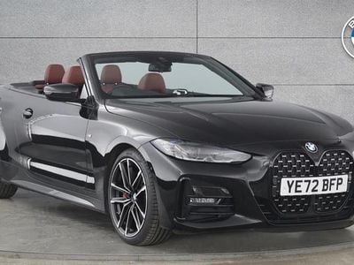 Used BMW 420 M Sport 187 HP (137 kW) 2022 Black Cabriolet