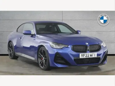 Used BMW 220 M Sport 184 HP (135 kW) 2022 Blue Coupe