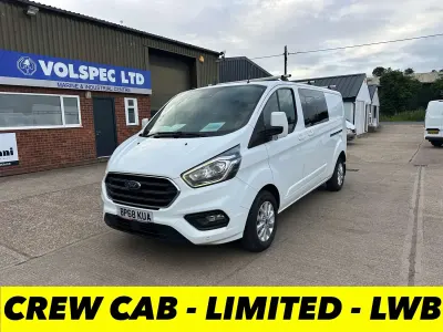 Used Ford Transit Custom Limited 130 HP (95 kW) 2018 White Van
