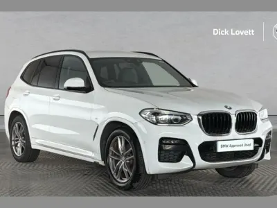 Used BMW X3 M Sport 292 HP (214 kW) 2020 White SUV