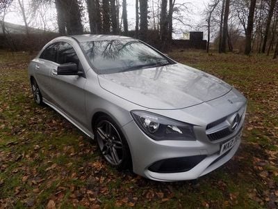 Used Mercedes CLA200 AMG line 156 HP (114 kW) 2018 Silver Sedan