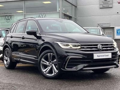 Black Used 2023 VW Tiguan R-line Edition SUV | £27,995 (Fair price)