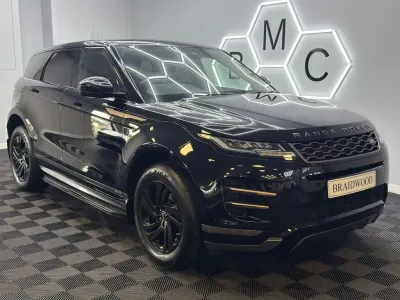 Used Land Rover Range Rover evoque R-Dynamic 150 HP (110 kW) 2019 Black SUV