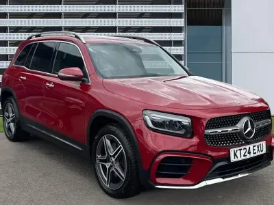 Used Mercedes GLB220 AMG Line Premium 190 HP (139 kW) 2024 Red SUV