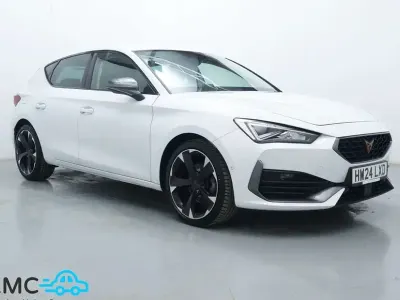 Used Cupra Leon 150 HP (110 kW) 2024 White Hatchback