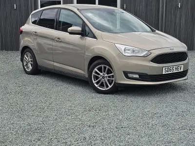 Begagnad Ford C-MAX Zetec 2015 Silver Minibuss