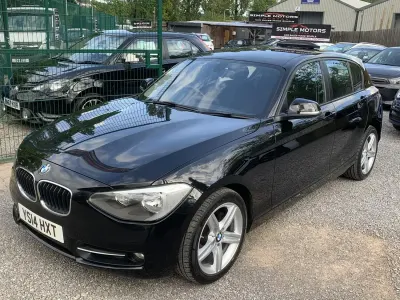 Używany BMW 118 Sport Line 2014 Czarny Hatchback