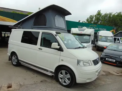 Used VW T5 104 HP (76 kW) 2004 White Van