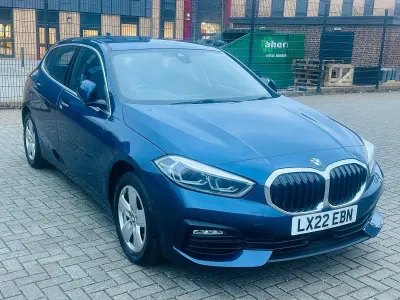 Used BMW 118 Comfort Edition 2022 Blue Hatchback