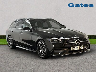 Used Mercedes C200 AMG Line Premium 204 HP (150 kW) 2025 Black Estate