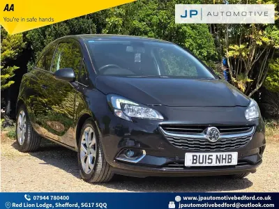 Used Vauxhall Corsa SRi 100 HP (73 kW) 2015 Black Hatchback