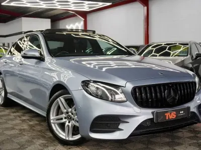 Gebraucht Mercedes E220 AMG Line Premium 194 PS (142 kW) 2018 Silber Limousine
