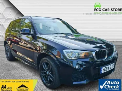 Used BMW X3 M Sport 190 HP (139 kW) 2014 Black SUV