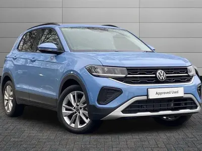 Used VW T-Cross Match 95 HP (69 kW) 2026 Clear blue SUV