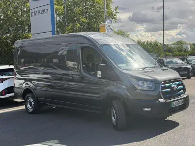 New Ford E-Transit 135 kW (184 HP) 2025 Magnetic grey Van