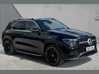 Begagnad Mercedes GLE450 AMG AMG line 367 HK (269 kW) 2025 Svart SUV