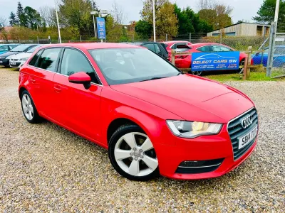 Used Audi A3 Sport 2014 Red Hatchback
