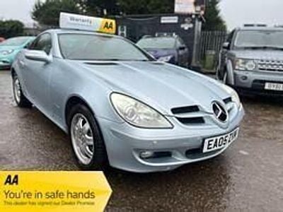 Used Mercedes SLK200 163 HP (119 kW) 2005 Silver Cabriolet