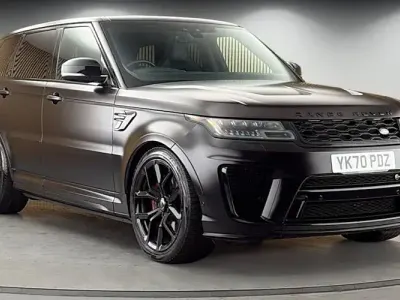 Używany Land Rover Range Rover Sport SVR 575 KM (422 kW) 2019 Czarny SUV