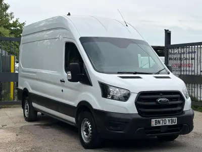 Used Ford Transit 130 HP (95 kW) 2020 White Van