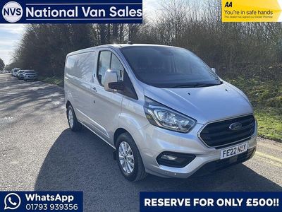 Used Ford Transit Custom Limited 130 HP (95 kW) 2022 Silver Van