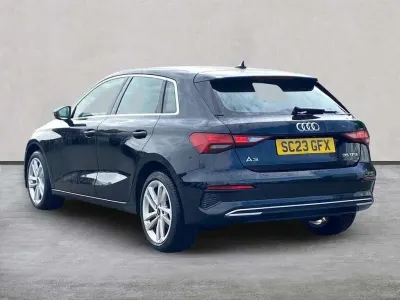 Used Audi A3 Sport 150 HP (110 kW) 2023 Black Sedan