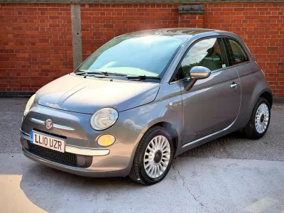 Used Fiat 500 Lounge 69 HP (50 kW) 2010 Grey Hatchback