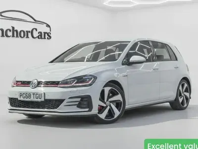 Used VW Golf VII GTI 245 HP (180 kW) 2019 White Hatchback
