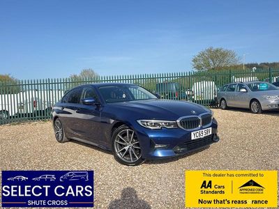 Used BMW 320 Sport Line 190 HP (139 kW) 2019 Blue Sedan