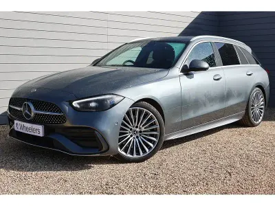 Usado Mercedes C200 AMG Line Premium 2022 Cinzento Carrinha