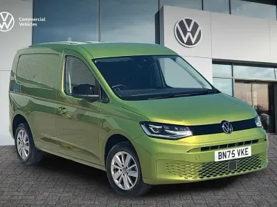 Used VW Caddy Pro 122 HP (89 kW) 2025 Green MPV