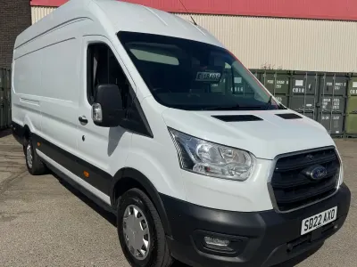 Used Ford Transit Trend 130 HP (95 kW) 2022 White Van