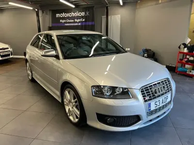 Used Audi S3 Sportback Basis 262 HP (192 kW) 2008 Silver Hatchback