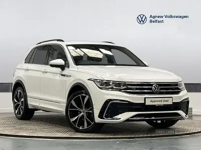 Used VW Tiguan R-line 150 HP (110 kW) 2023 White SUV