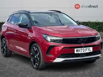 Used Vauxhall Grandland X Ultimate 130 HP (95 kW) 2023 Red SUV