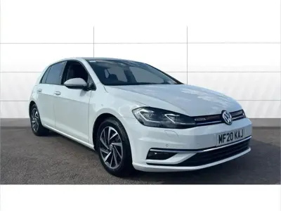 Used VW Golf VIII Edition 128 HP (94 kW) 2020 White Hatchback