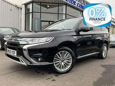 used Mitsubishi Outlander P-HEV 2.4h TwinMotor 13.8kWh Dynamic SUV 5dr Petrol CVT 4WD Euro 6 (s/s) (224 ps) Estate