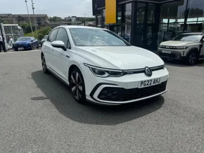 Used VW Golf VIII GTD 196 HP (144 kW) 2022 White Hatchback