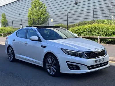 Used Kia Optima 136 HP (100 kW) 2014 White Sedan