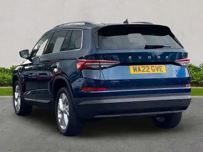 Used Skoda Kodiaq SE L 150 HP (110 kW) 2022 Blue SUV