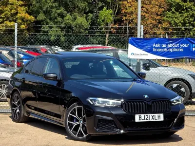 Used BMW 530e M Sport 2021 Black Sedan