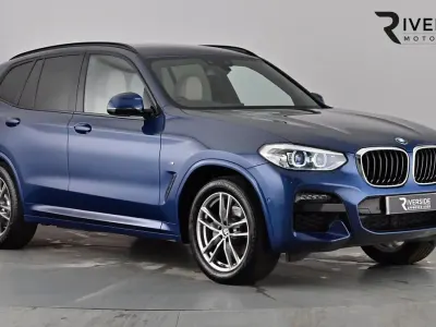 Used BMW X3 M Sport 184 HP (135 kW) 2019 Blue SUV