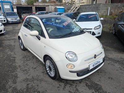 Käytetty Fiat 500 Lounge 69 HP (50 kW) 2013 Valkoinen Viistoperä