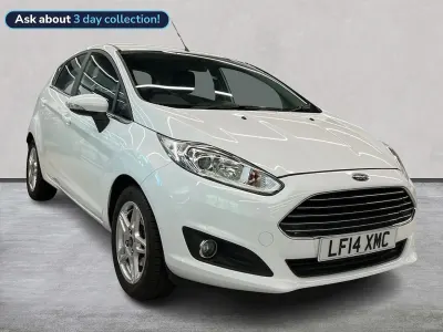 Used Ford Fiesta Zetec 120 HP (88 kW) 2014 White Hatchback