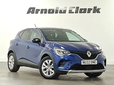 Used Renault Captur Iconic 91 HP (66 kW) 2022 Blue SUV